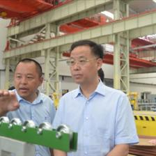 鳩江區委主要領導赴邁科機械調研，共繪機器人產業發展新藍圖