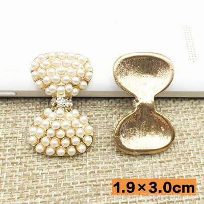 珍珠蝴蝶與金色元素的融合 韓版手工發飾DIY材料及飾品配件批發全解析